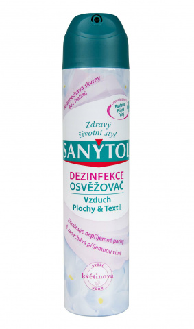 Sanytol dezinfekce osvěžovač vzduchu 300ml Květiny